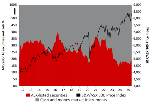 Asset allocation Allan Gray Stable Fund 31 May 2025