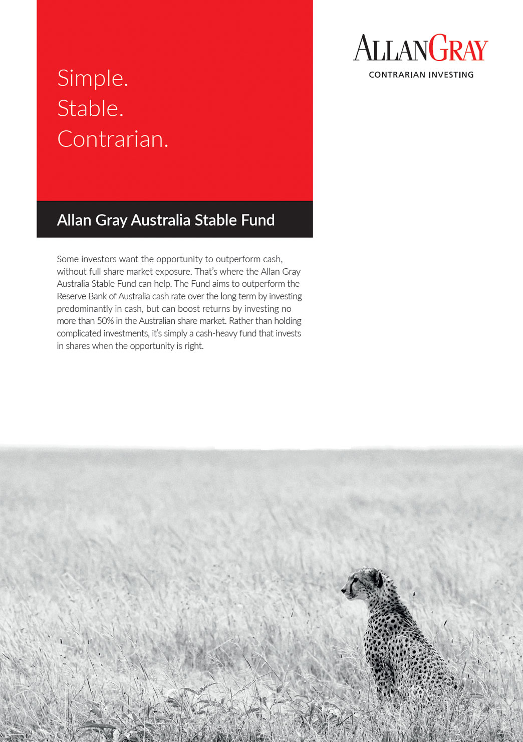 Allan Gray Australia Stable Fund Brochure